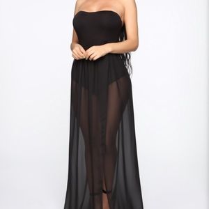 Black fashion nova dress